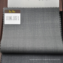 super 110" 100% wool fabric in prince of wales check